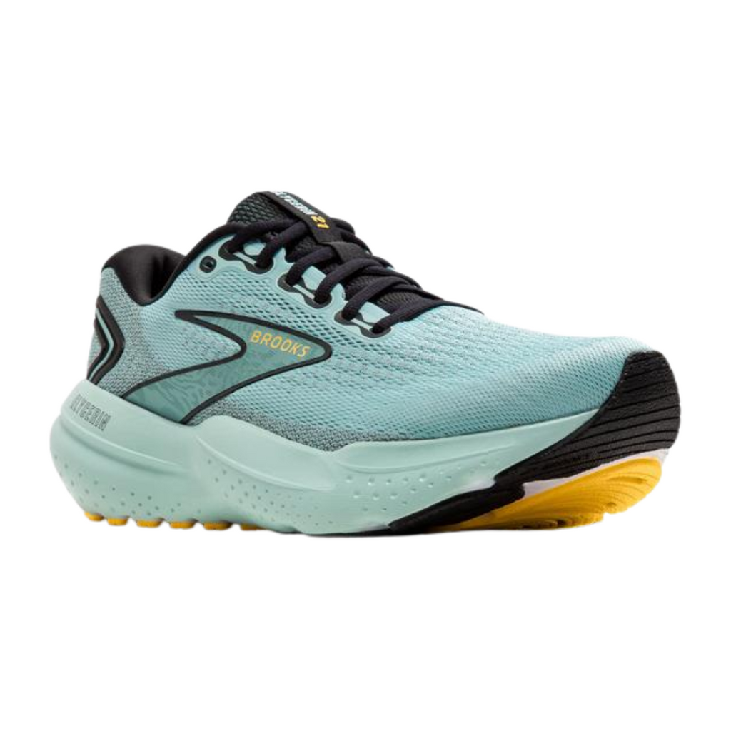 Brooks Men Glycerin 21 - Cloud / Black / Golden - The Marathon Shop 