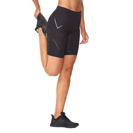 2XU Women Core Compression Shorts Black/Nero - The Marathon Shop 