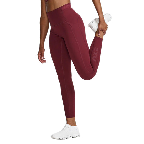 2XU Women Form Stash Hi-Rise Comp Tight - The Marathon Shop 