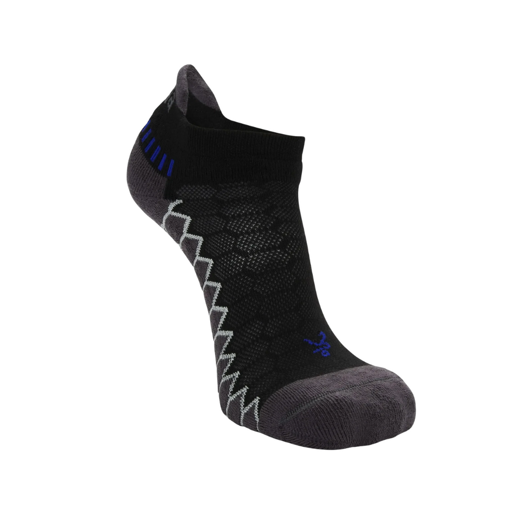 Balega Men Silver No Show Sock Carbon - The Marathon Shop 