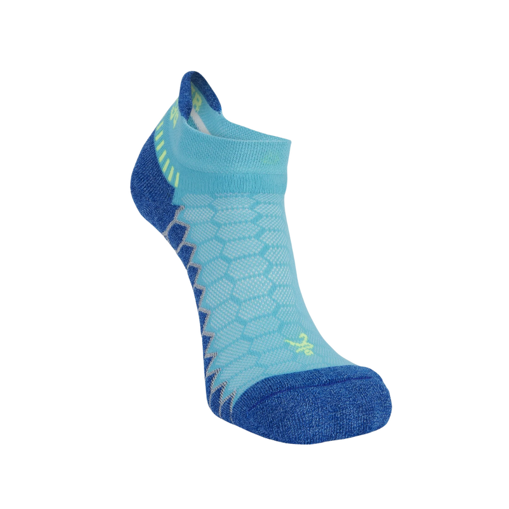 Balega Men Silver No Show Sock Cobalt - The Marathon Shop 