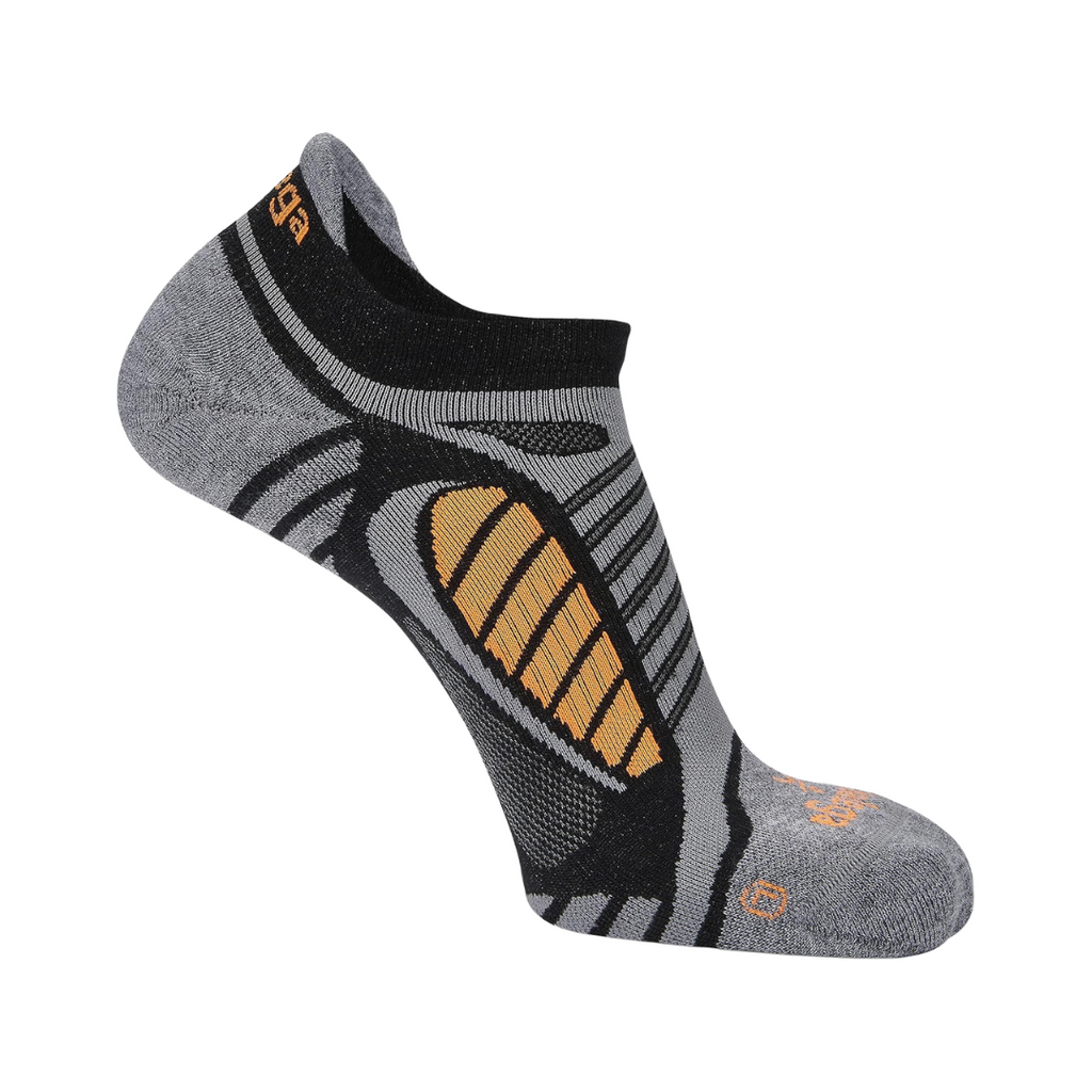 Balega Men Ultra Light No Show Sock Black/Grey - The Marathon Shop 