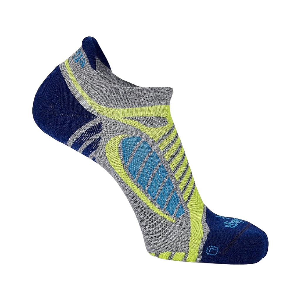 Balega Men Ultra Light No Show Sock Grey Heather - The Marathon Shop 