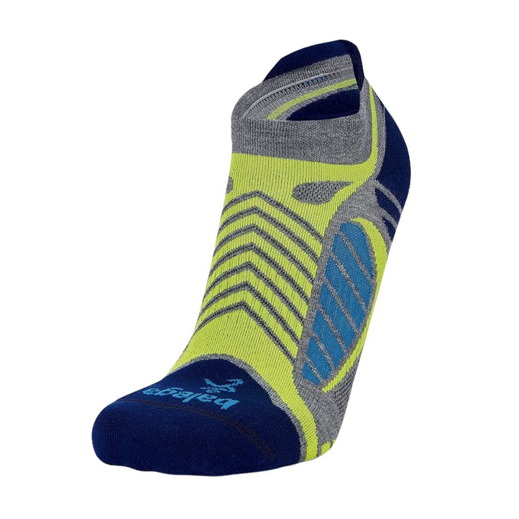 Balega Men Ultra Light No Show Sock Grey Heather - The Marathon Shop 
