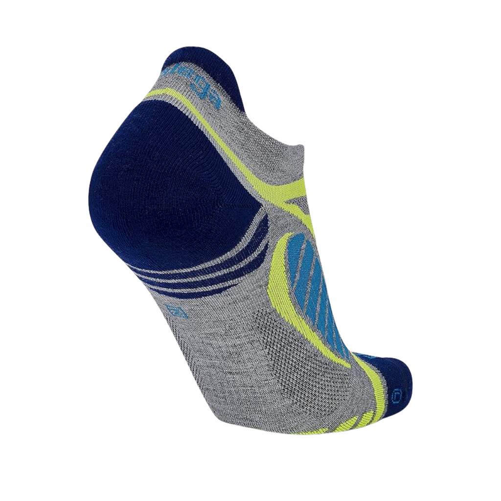 Balega Men Ultra Light No Show Sock Grey Heather - The Marathon Shop 