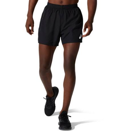 Asics Men Silver 5 In Short Performance Black - The Marathon Shop 