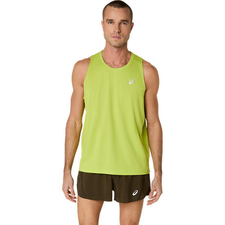 Asics Silver Singlet - The Marathon Shop 