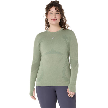 Asics Women Road Seamless Long Sleeve Tee - The Marathon Shop 