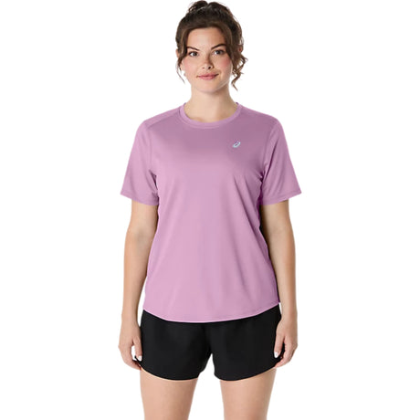Asics Women Silver T-Shirt - The Marathon Shop 