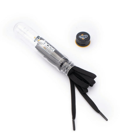 Crep Protect Pre-Treated Laces - Black (Flat) - The Marathon Shop 