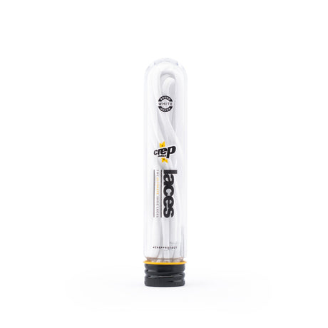 Crep Protect Pre-Treated Laces - White (Round) - The Marathon Shop 