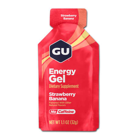 GU Energy Gel Strawberry Banana - The Marathon Shop 