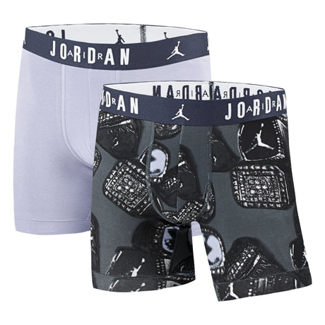 Jordan Men Flight Cotton Stretch Boxer Brief (2 Pack) - The Marathon Shop 