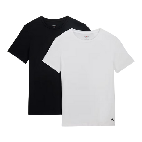 Jordan Mens Flight Base T-Shirts (2-Pack) - Black & White - The Marathon Shop