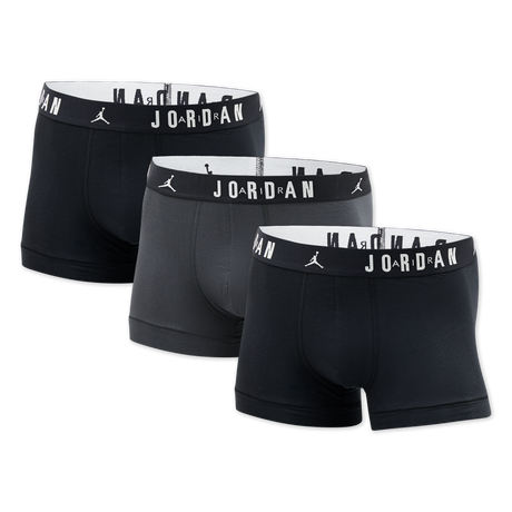 Jordan Mens Flight Cotton Stretch Trunk Boxer Briefs (3-Pack) - The Marathon Shop