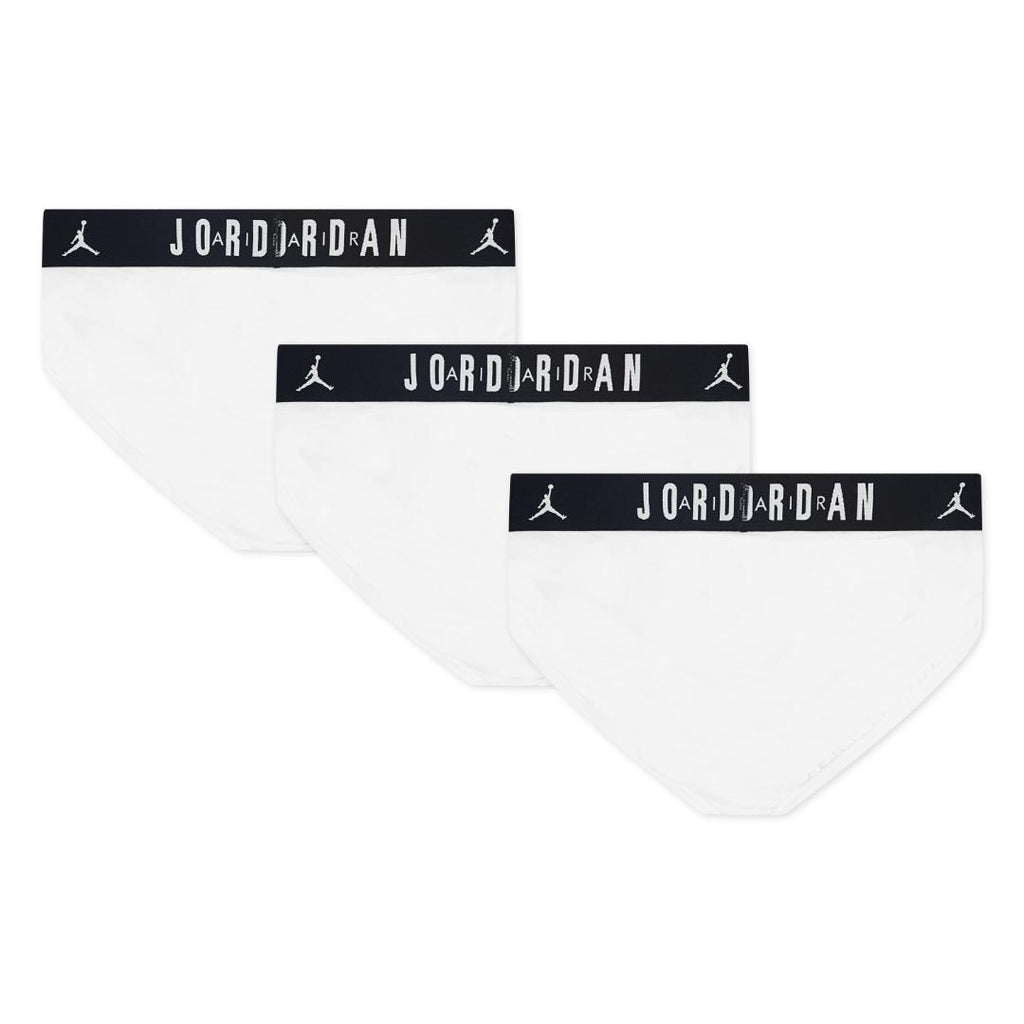 Jordan Men Flight Cotton 3-Pack Brief White - The Marathon Shop 