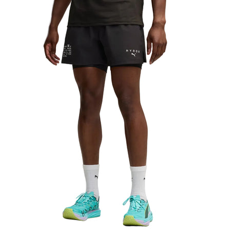 Mens Puma X Hyrox 2IN1 Pwrmode Shorts - The Marathon Shop