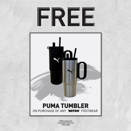 [NOT FOR SALE] Puma Stainless Steel Tumbler 750ml Black - The Marathon Shop