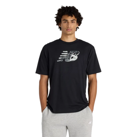 New Balance Future Tech T-Shirt Black - The Marathon Shop 