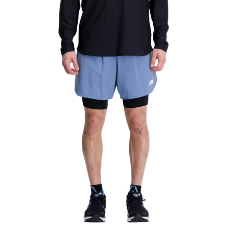 New Balance Men Q Speed 6 Inch 2 In 1 Short - The Marathon Shop 