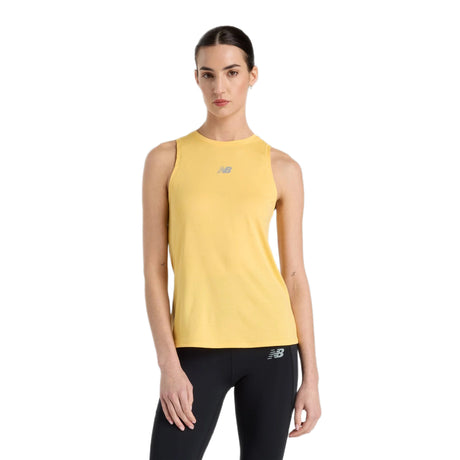 New Balance Women Jacquard Slim Tank Tee - The Marathon Shop 