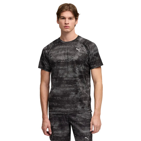 Puma Mens Run Velocity Men's All-Over-Printed T-Shirt - The Marathon Shop