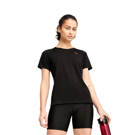 Puma Women Tri-Blend Run Velocity Running Tee - The Marathon Shop 