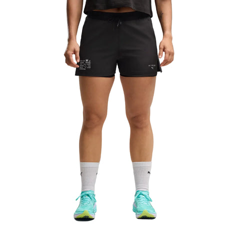 Womens Puma X Hyrox 3" 2IN1 Shorts - The Marathon Shop