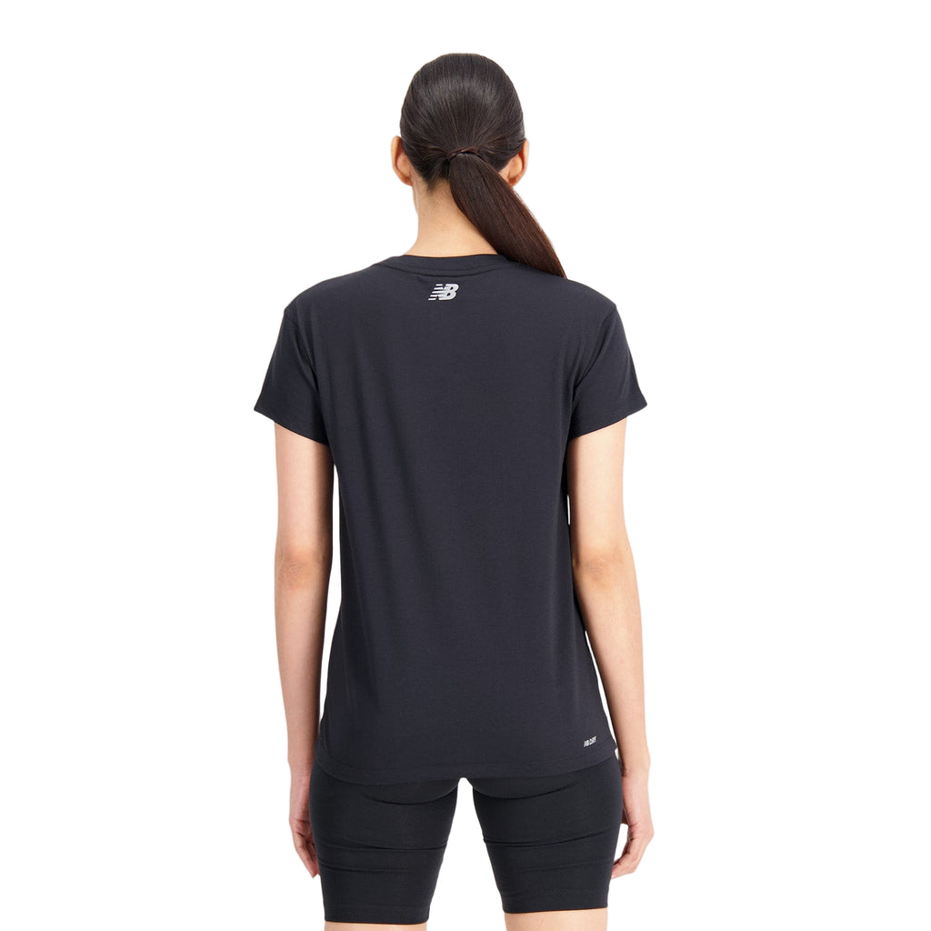 New Balance Women Accelerate Pacer Graphic Short Sleeve - The Marathon Shop 