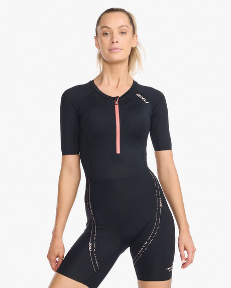 2XU  Women Aero Sleeved Trisuit - The Marathon Shop 