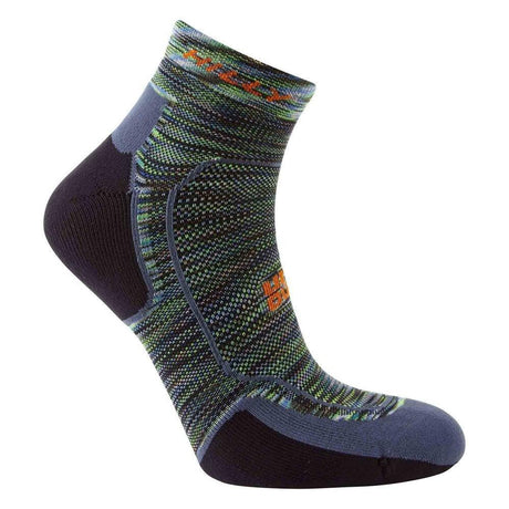Hilly Men Lite Comfort Quarter Chameleon/Black - The Marathon Shop 
