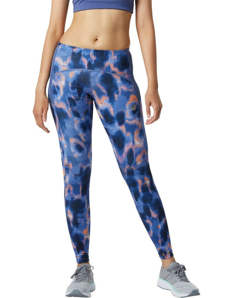 New Balance Women Printed Impact Run Tight - The Marathon Shop 