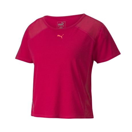 Puma Women  Wo Be Bold Mesh Short Sleeve Tee - The Marathon Shop 
