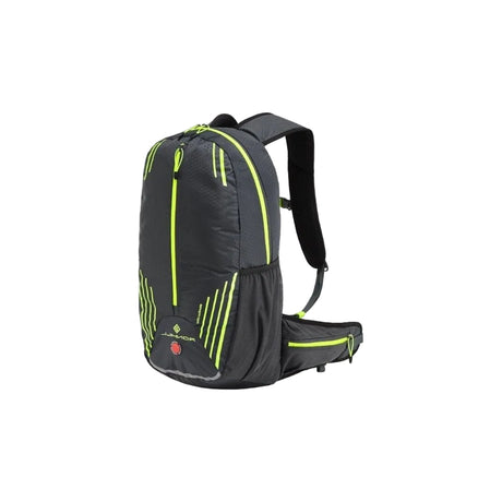Ronhill Unisex Commuter 15L Pack Charcoal/Fluo Yellow - The Marathon Shop 