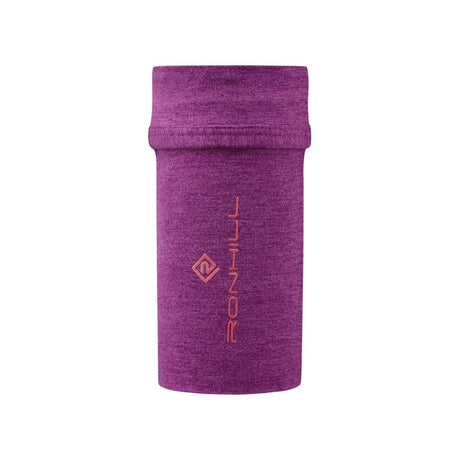 Ronhill Unisex Stretch Arm Pocket Grape Juice/Hot Coral - The Marathon Shop 