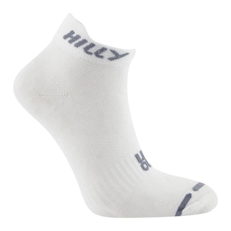 Hilly Men's Lite Socklet - White Accessories Hilly 