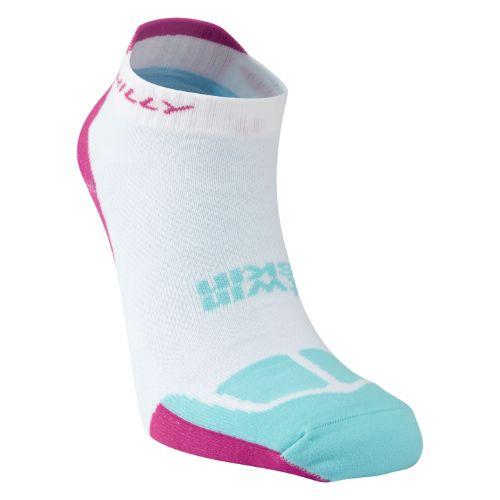 Hilly Women's Twin Skin Socklet - White Accessories Hilly 